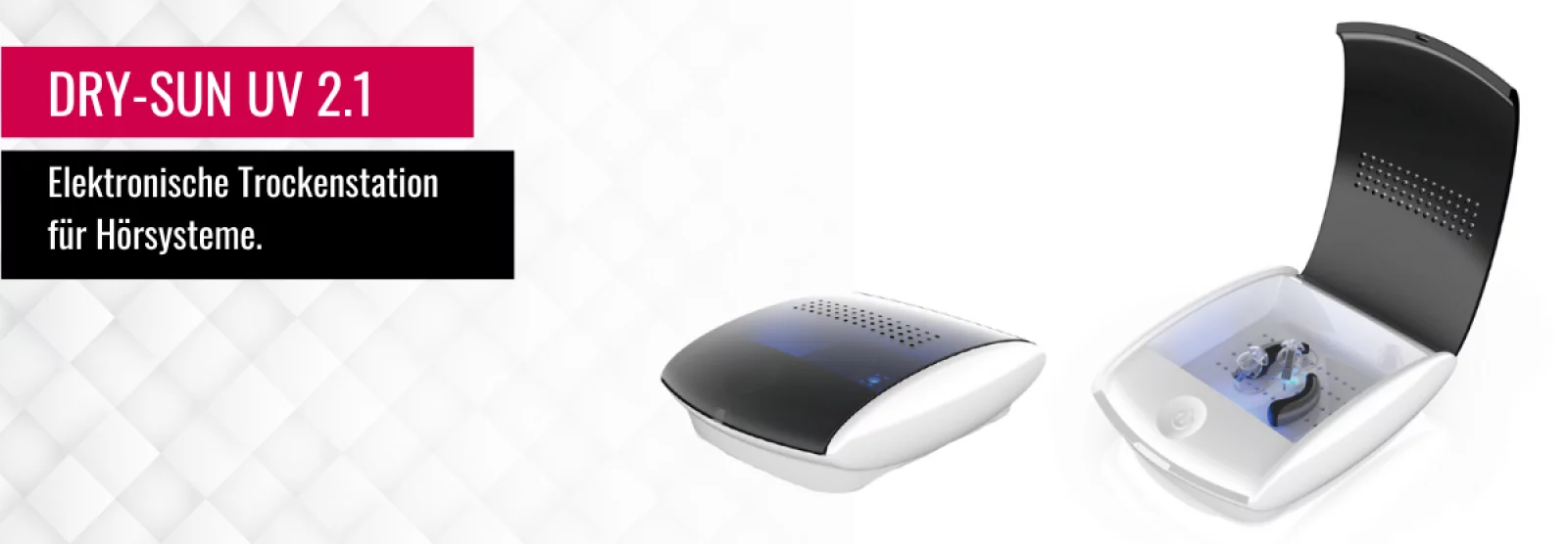 Elektronische Trockenstation Dry-Sun UV 2.1 für Hörsysteme