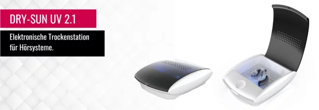 Elektronische Trockenstation Dry-Sun UV 2.1 für Hörsysteme